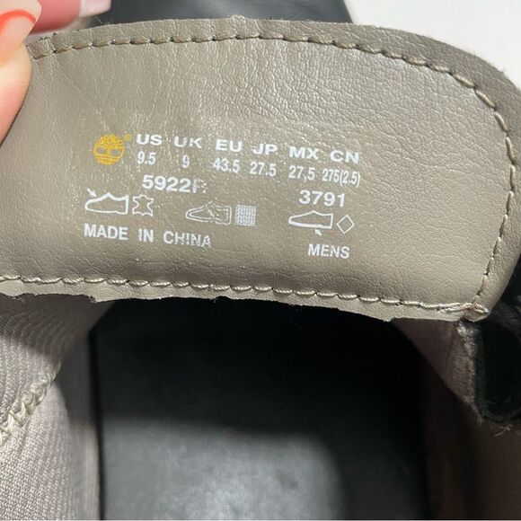 Timberland Black Leather Chukka Boots - Picture 9 of 9